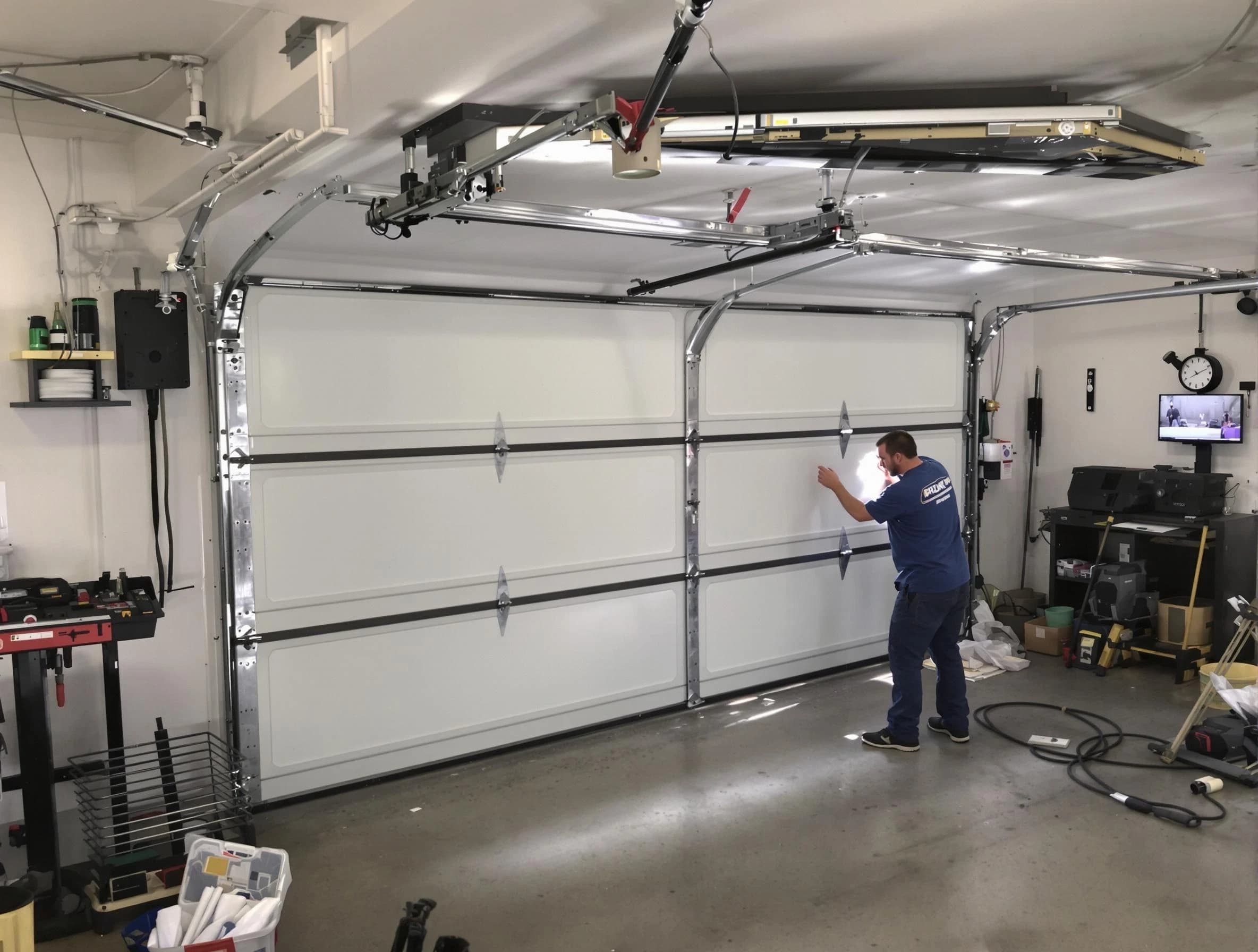 Professional garage door repair service by Woodbridge Garage Door Repair in Woodbridge