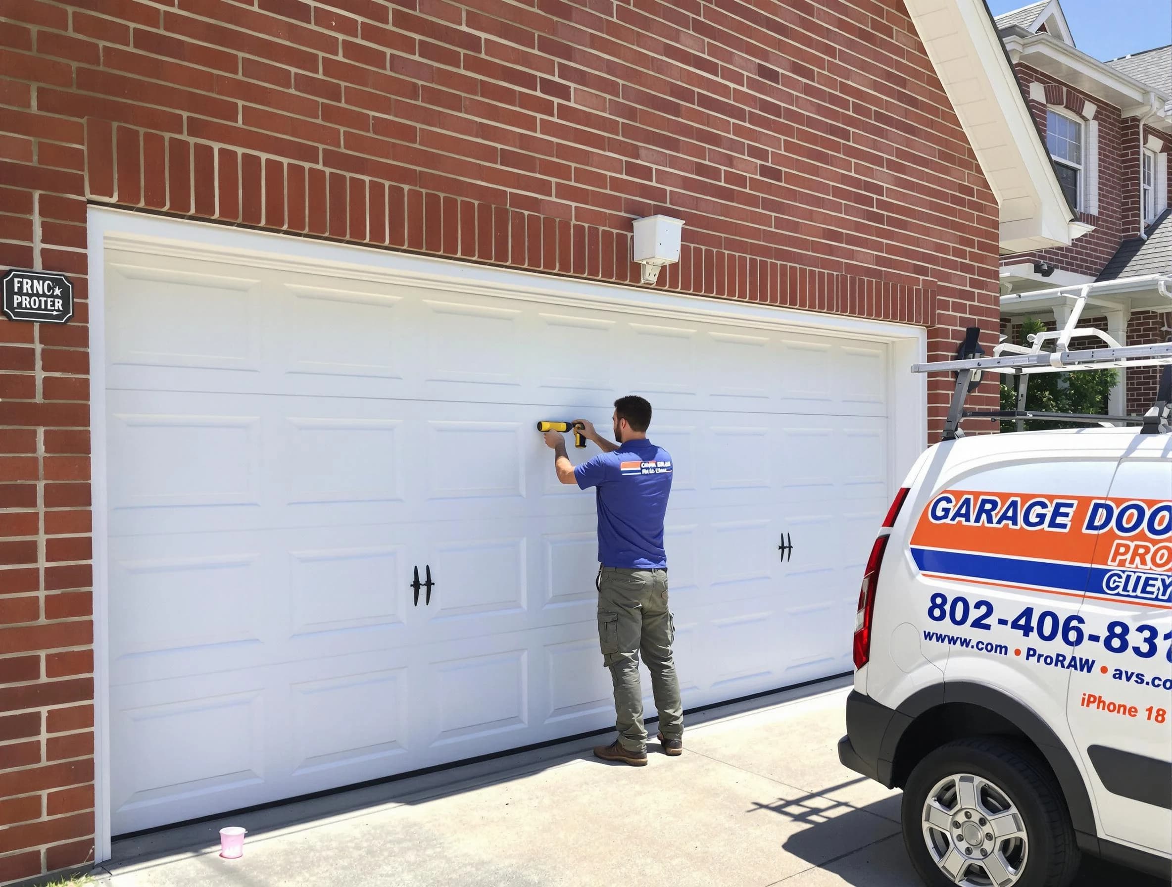 Local garage door repair service by Woodbridge Garage Door Repair in Woodbridge